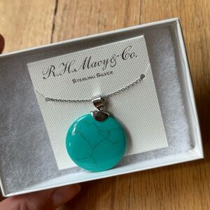 Turquoise & Sterling Silver Necklace